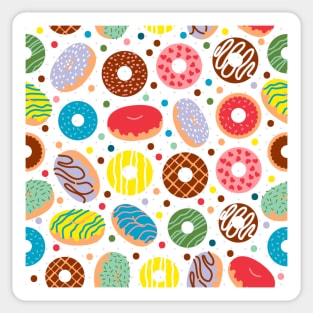 Delicious Ditsy Donuts Sticker